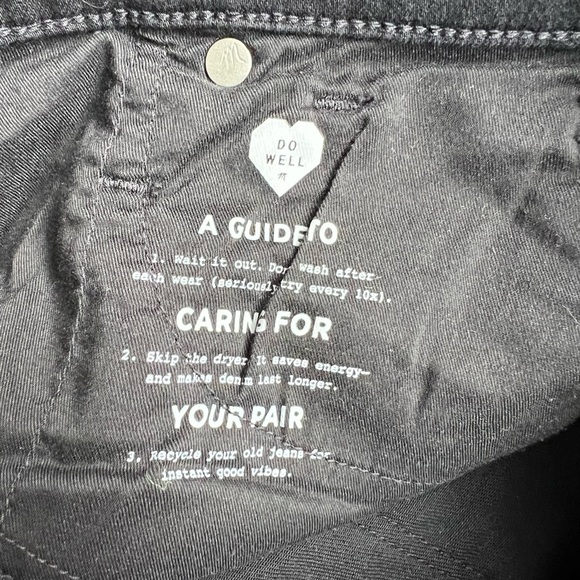 Madewell Black 9” High Rise Skinny Jeans Size 23 - Picture 9 of 9